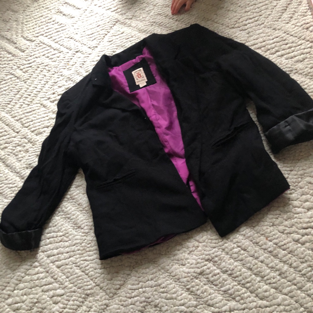 Cropped Blazer Euc.